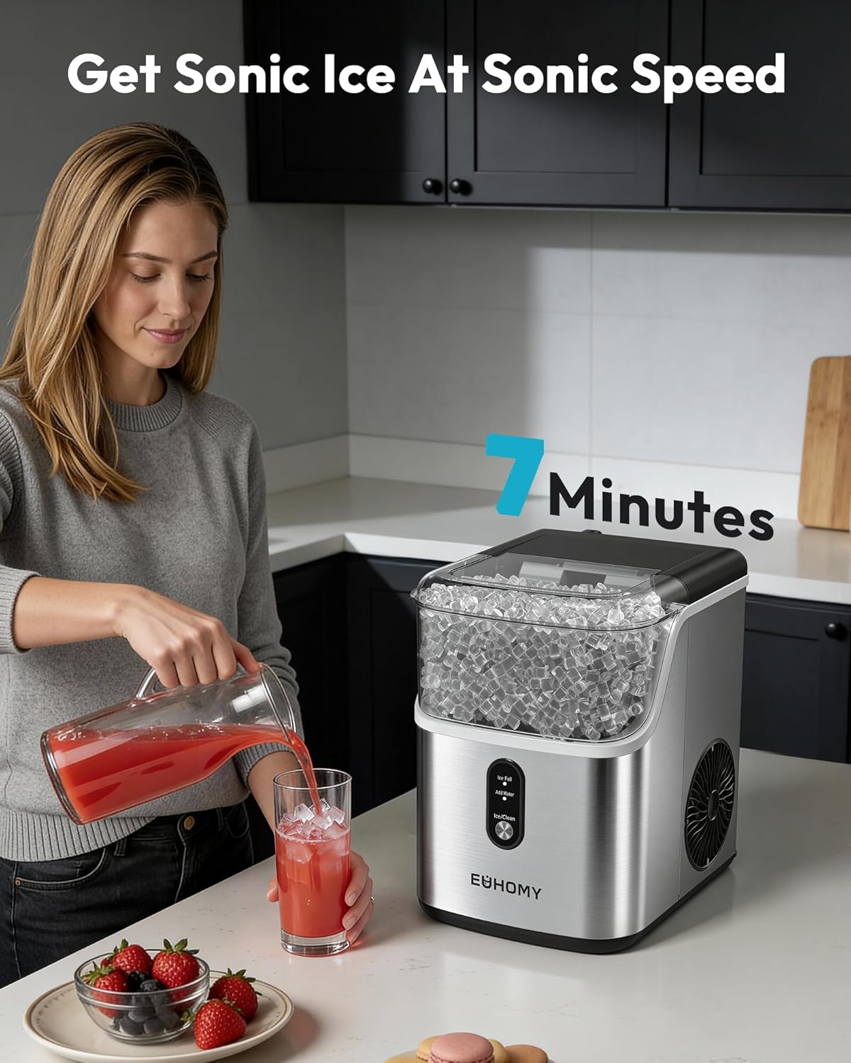 EUHOMY Countertop Ice Maker Review: The Definitive 2026 Guide to Portable Ice
